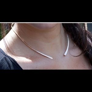 NEW Alexis Russell Open Cuff Necklace